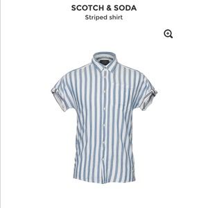 Scotch & Soda short sleeve striped button up